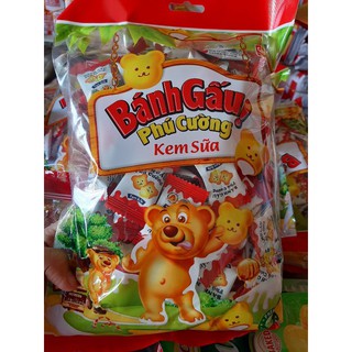 Bánh gấu kem sữa Phú Cường túi 300g