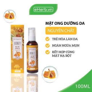 Mật Ong Nguyên Chất Dưỡng Da Hỗ Trợ Ngăn Ngừa Mụn & Trẻ Hóa Làn Da MILAGANICS 100ml (Chai)