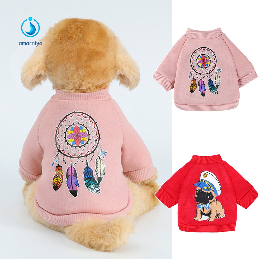 Áo sweater họa tiết dreamcatcher thời trang thân thiện với làn da dành cho thú cưng