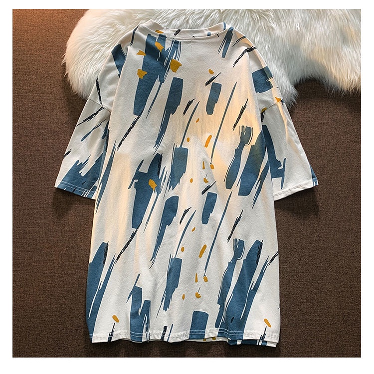 Áo Thun Tay Ngắn Dáng Rộng Phong Cách Hip Hop Thời Trang Mùa Hè Cho Nữ