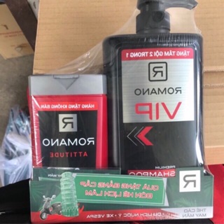 Dầu gội đầu ROMANO VIP 650g