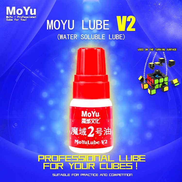 [Mã LIFE20KALL giảm 10% đơn 50K] Rubik Moyu Lube V1/V2 5ml - Dầu Bôi Trơn Rubik Moyu