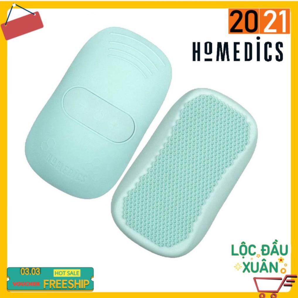 Máy rửa mặt và Body Silicone kháng khuẩn công nghệ siêu âm HoMedics BDY-350 [BH CHÍNH HÃNG 3 năm]