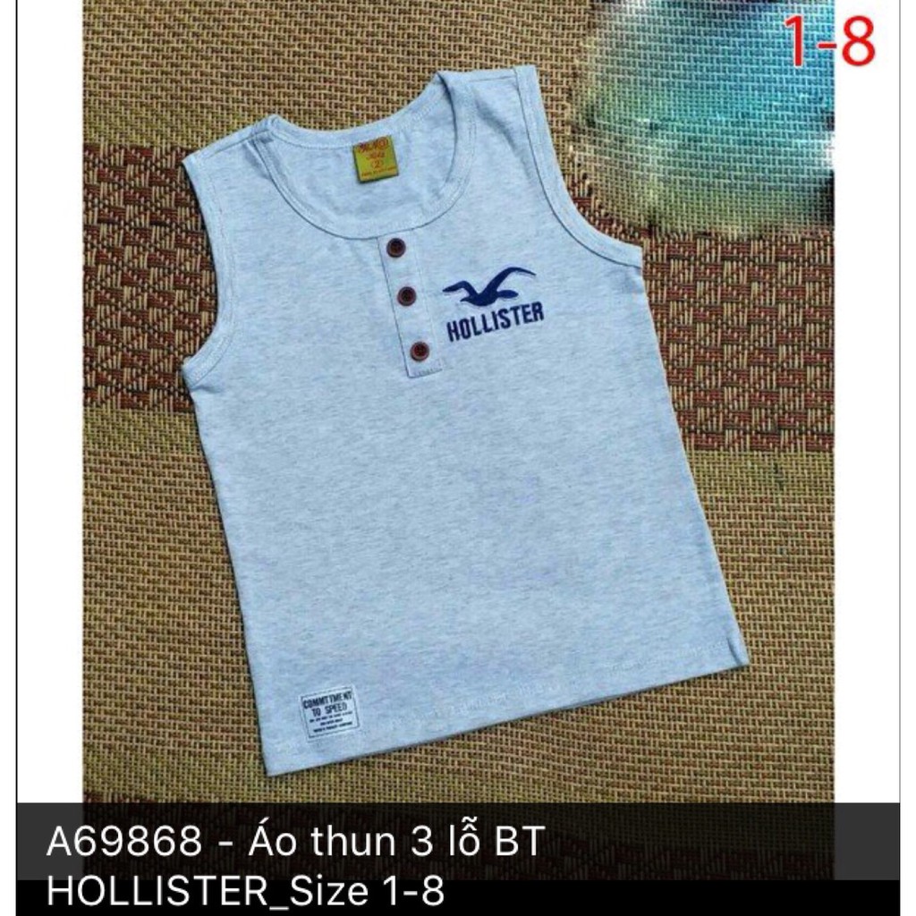 ÁO THUN BA LỖ HOLLISTER