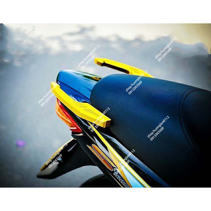 Tay dắt cảng sau nhôm CNC xe máy Wave, Exciter, Winner... giá 1 đôi