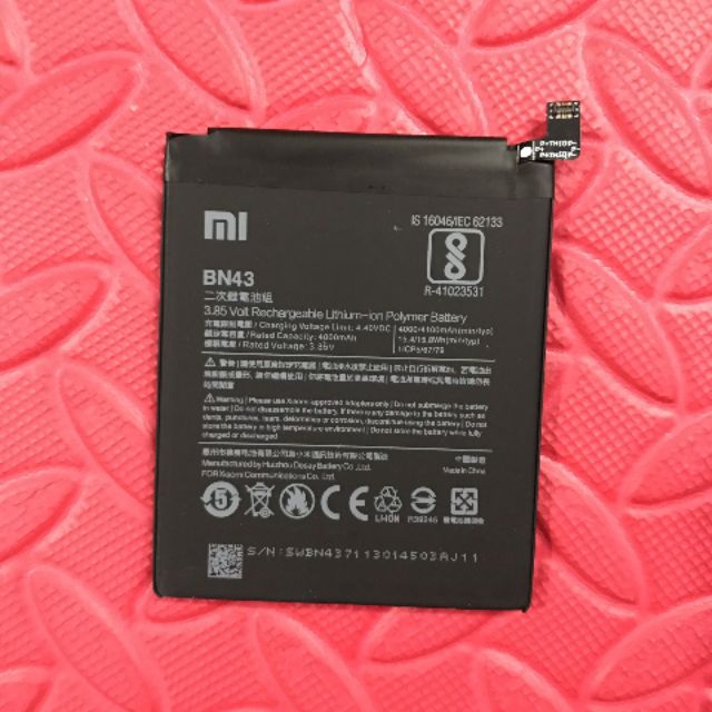 Pin xịn Xiaomi Redmi Note 4X (BN43) - Bảo hành 6 tháng