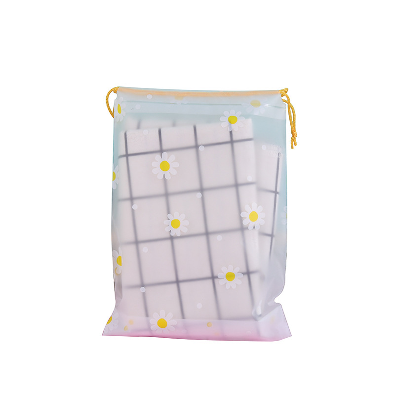 Túi Dây Rút Chống Thấm Nước Họa Tiết Hoa Cúc