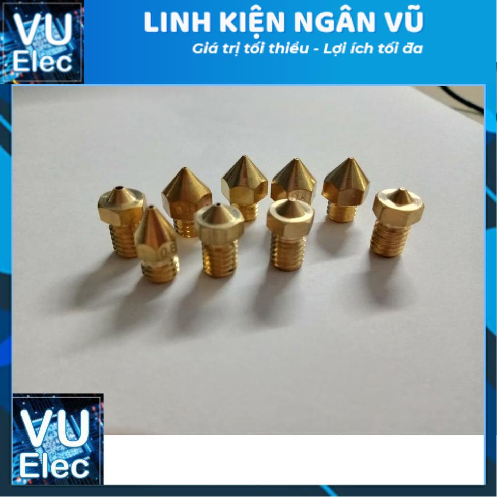 [CNC] Đầu Đùn Nhựa 3D M6 1.75mm