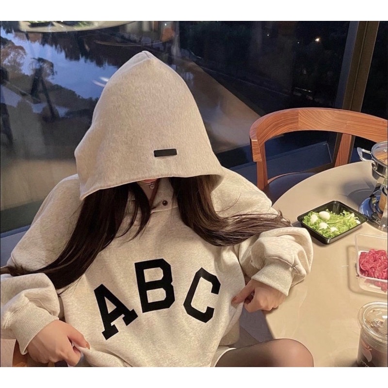 Áo hoodie Fear of god , áo nỉ ABC street wear dáng rộng nam nữ unisex hàng Quảng Châu