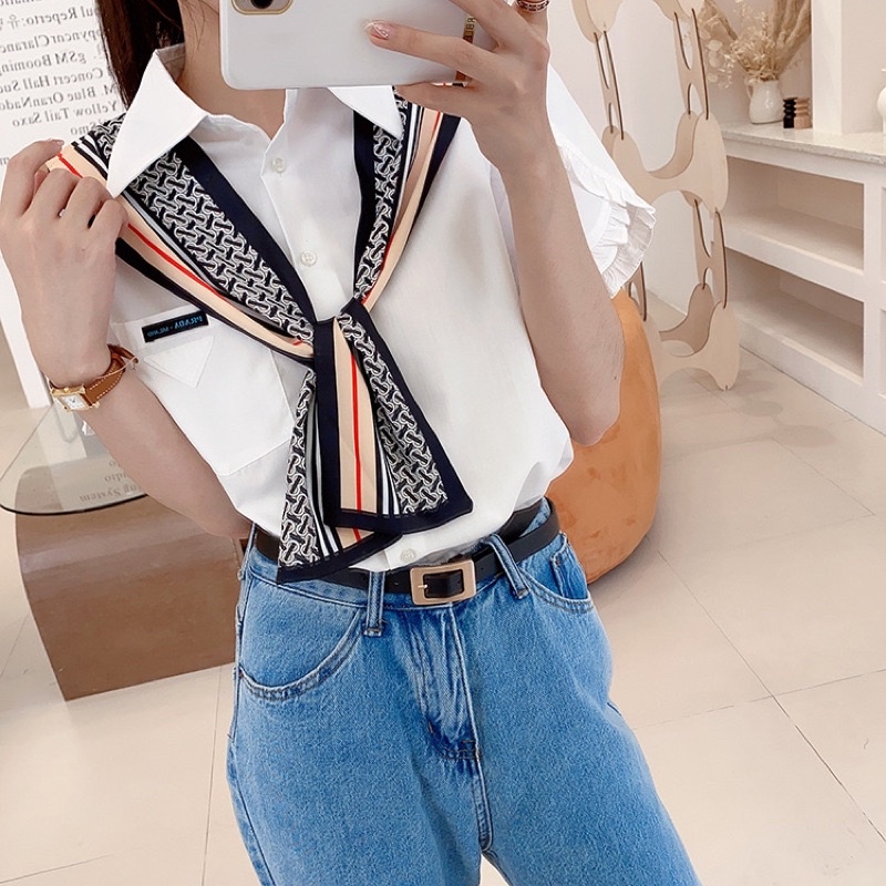 Khăn choàng cổ chifon khan che vai che năng Khăn phụ kiện cá tính phong cách