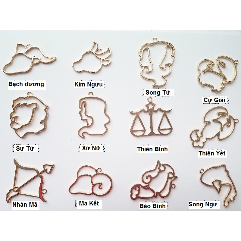 Khung kim loại làm móc khóa đổ resin