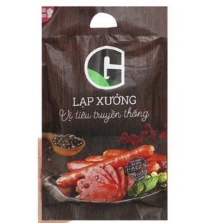 Com 2 gói Lạp xưởng vị tiêu truyền thống 500g G Kitchen