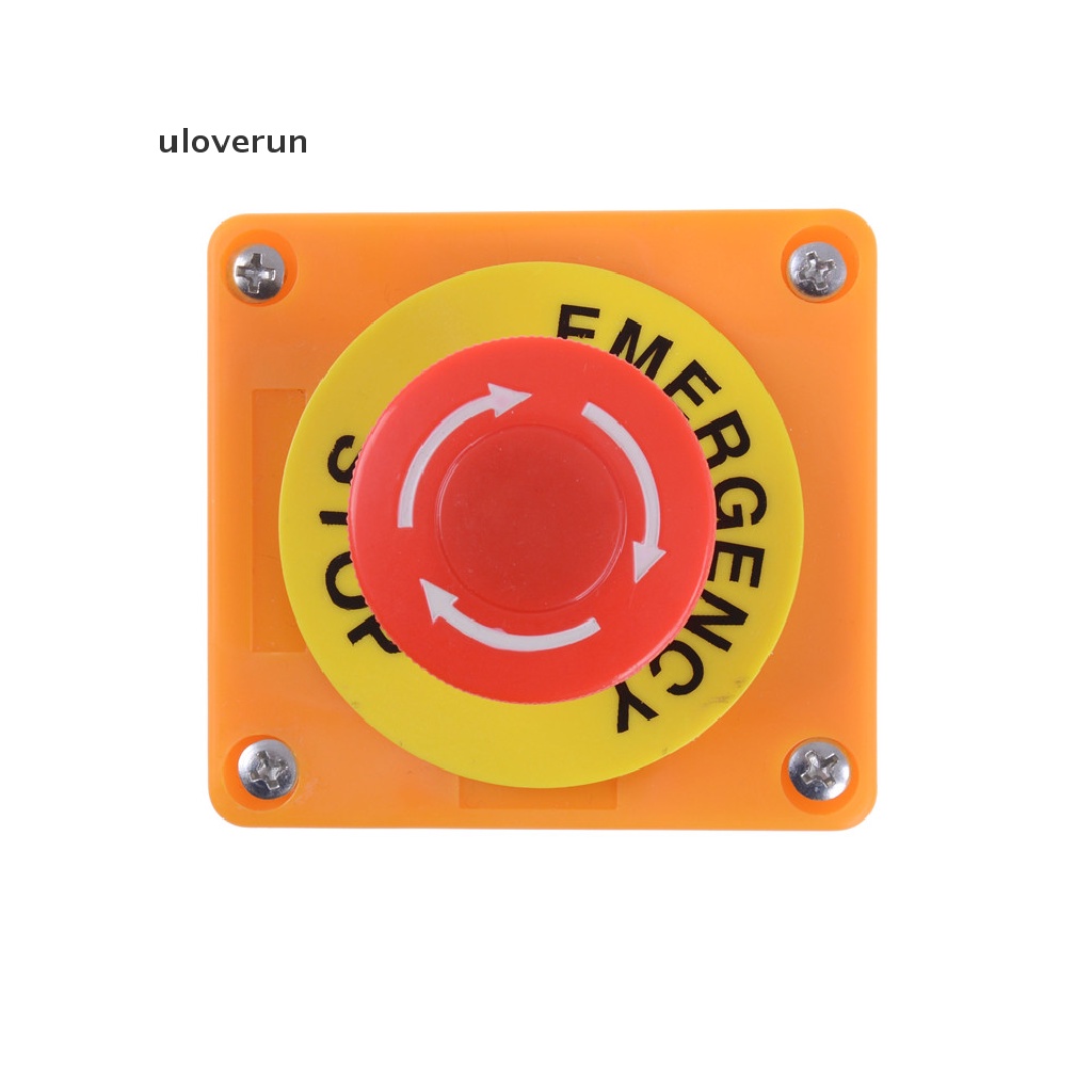 Công Tắc Nhấn Dừng Khẩn Cấp Hình Nấm 1 NO 1 NC Chuyên Dụng