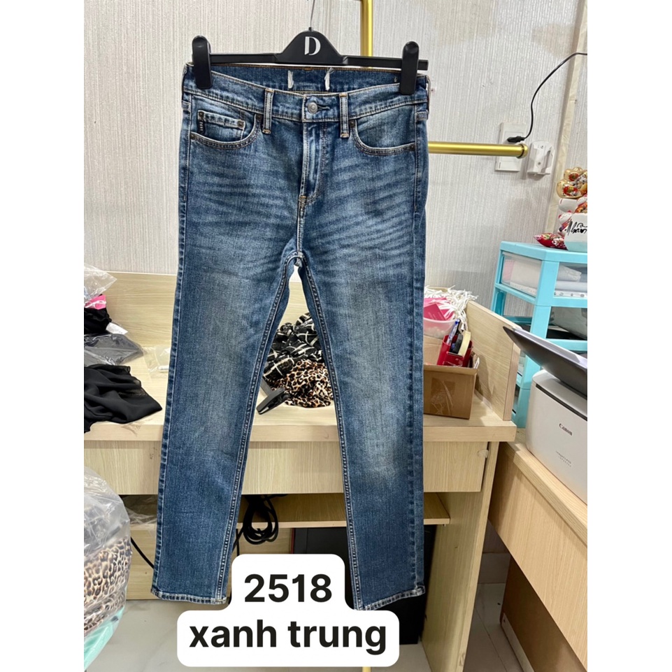 Quần Jeans AERO Đã Cắt Nhãn (Ống 16cm) - 2518