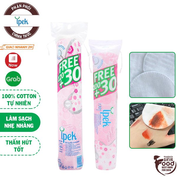 Bông Tẩy Trang Ipek Klasik Cotton Pads (80 miếng - 150 miếng)