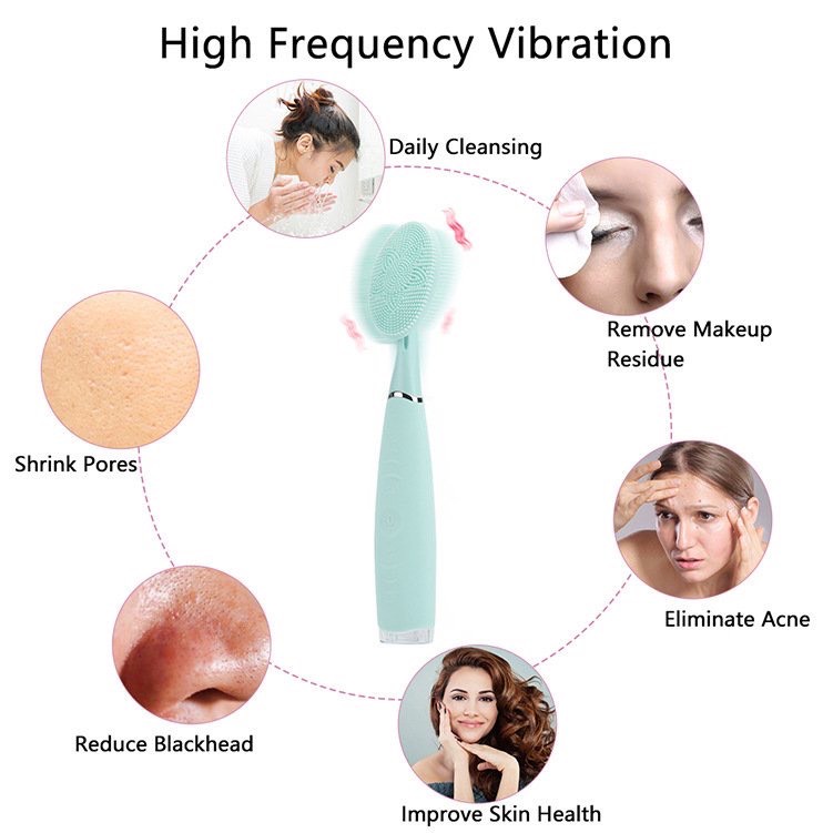Máy Rửa Mặt Massage HAMANI Mini Cầm Tay Giúp Rửa Sạch Sâu Da Mặt Mát Xa Chăm Sóc Da Hoàn Hảo Tại Nhà Bảo Hành 6 Tháng