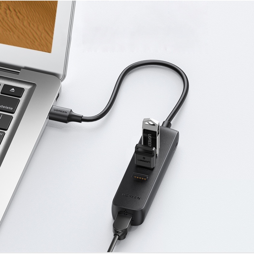 Bộ chia USB Type C sang 3 cổng USB 2.0 và 1 cổng LAN Ugreen 20984