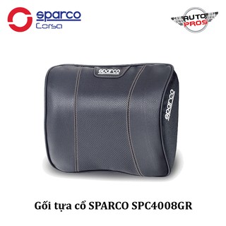 Gối tựa cổ Sparco (loại lớn) SPC4008GR (Xám đen)