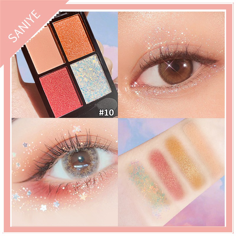 Bảng phấn mắt SANIYE E0425 có 4 màu và 6 kiểu cho bạn lựa chọn thời trang chuyên nghiệp | BigBuy360 - bigbuy360.vn