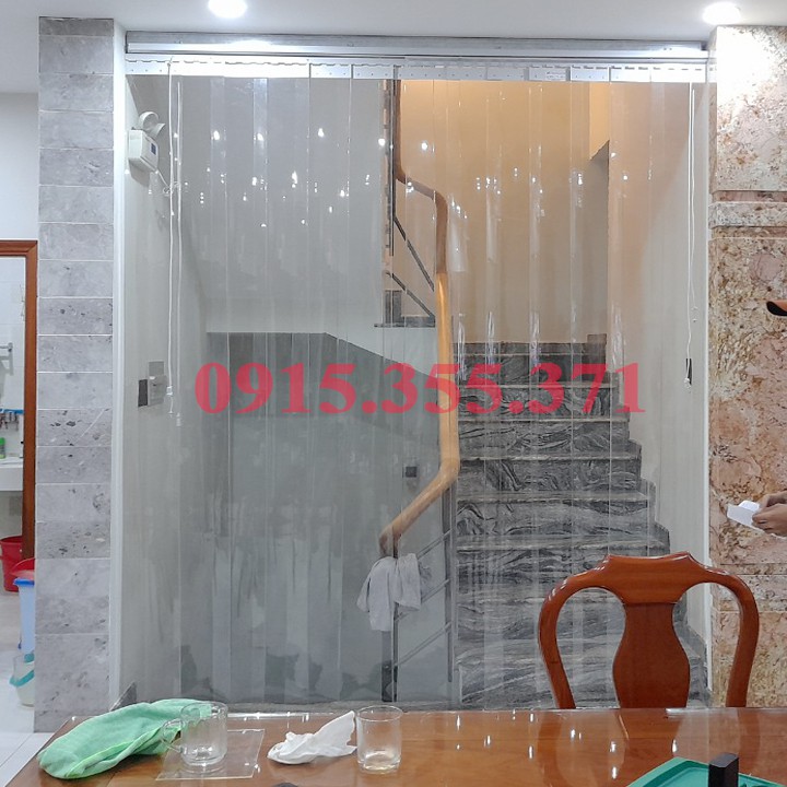 HCM-Màn nhựa PVC (C1.9m) ngăn lạnh điều hòa | Màn ngăn thất thoát hơi lạnh cho các kích thước rộng khác nhau.