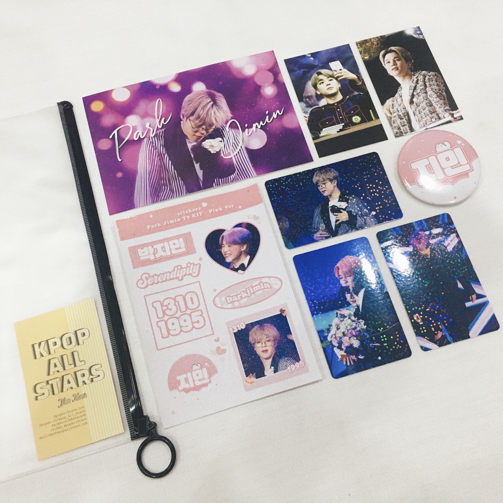 Bộ sản phẩm Goods BTS PART JIMIN T9 KIT (2 Ver)