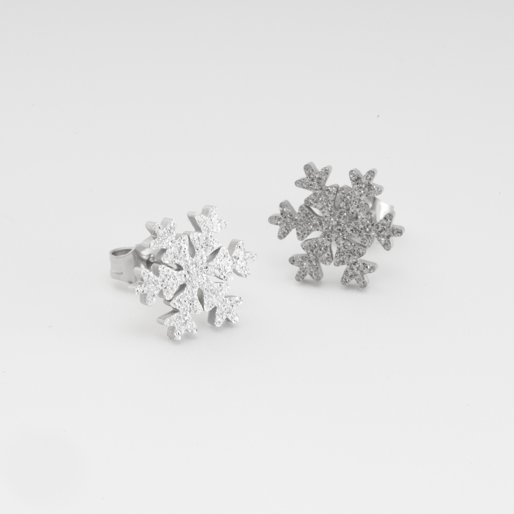 Khuyên tai CDE Romantic Snowflake Earrings CDE3010SV