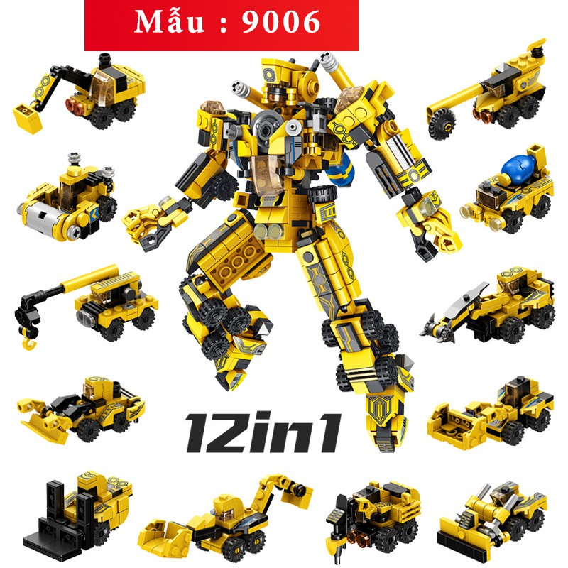 Đồ Chơi Lắp Ráp Robot Biến Hình Tổng hợp nhiều mẫu LegoStyle