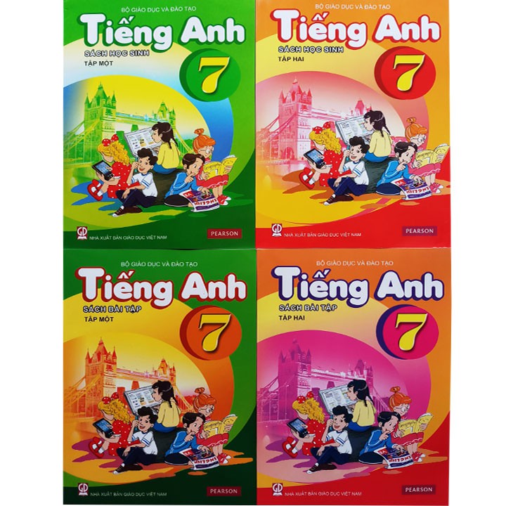 Bộ sách tiếng anh lớp 7