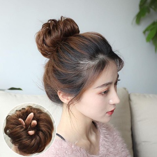 Búi Tóc Giả Xoăn Xù Dễ Thương Dành Cho Nữ