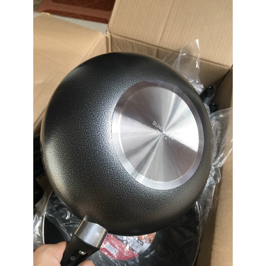 Chảo chống dính Sunhouse đáy sâu SHS26, Chảo sâu lòng Sunhouse 26cm