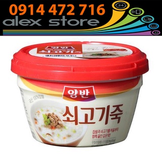 Hộp 288 Gam Cháo Thịt Bò Quý Tộc Hàn Quốc Dongwon