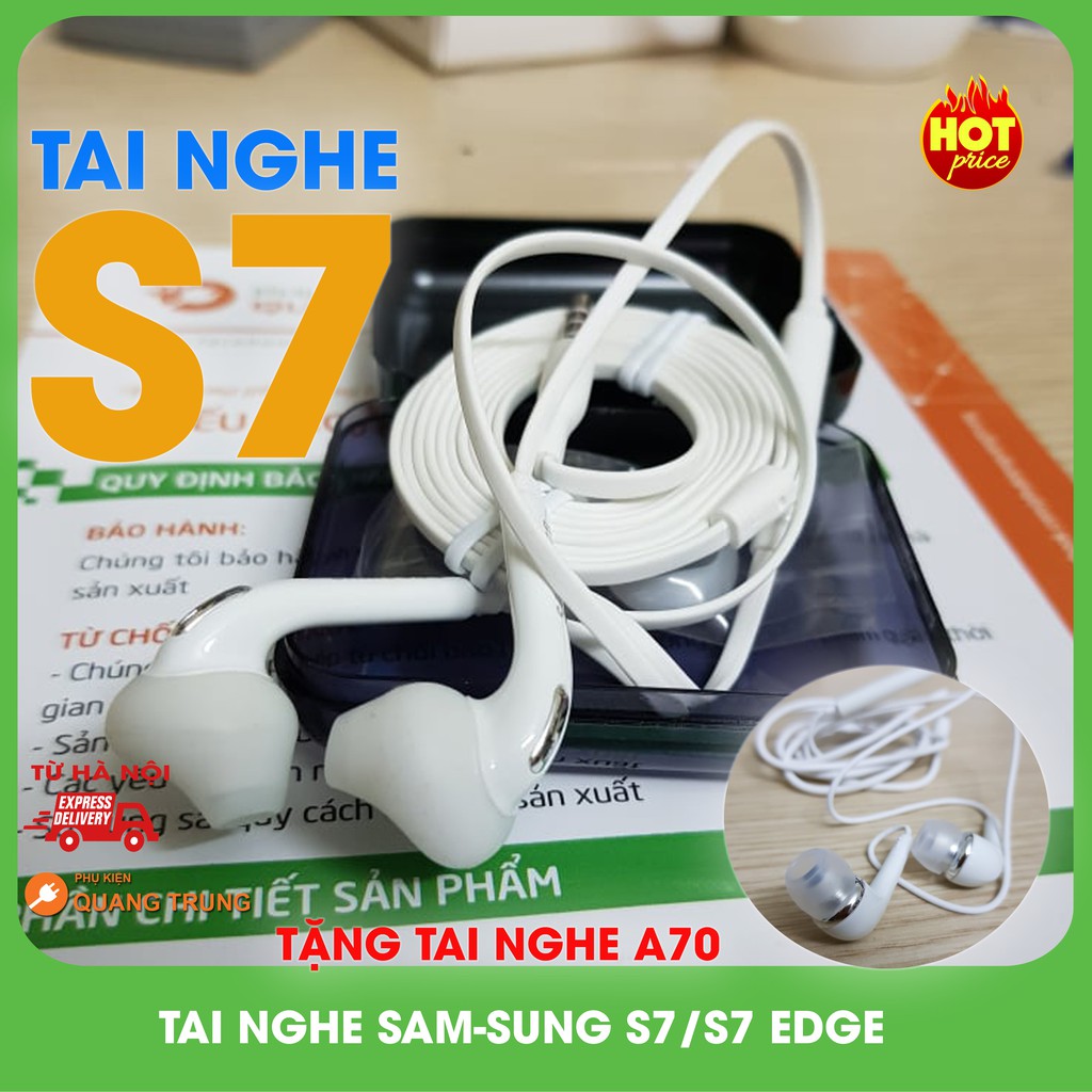 Tai nghe S7,s7edge,note7 chính hãng,tặng thêm tai nghe A70 xịn xò