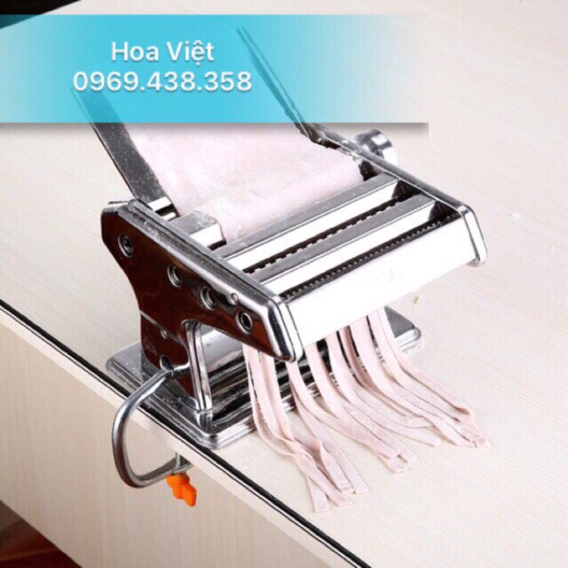 Máy cán bột cắt mì 3 lưỡi dao