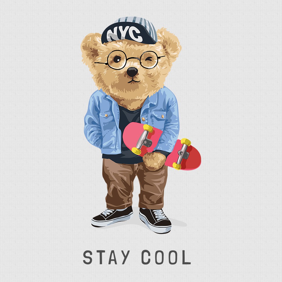 Áo Thun Local Brand MYO Teddy Skateboard 2656