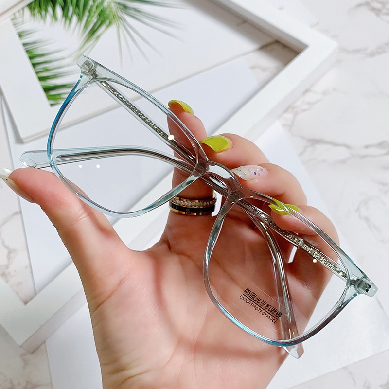 Mắt kính gọng tròn trong suốt chất lượng cao