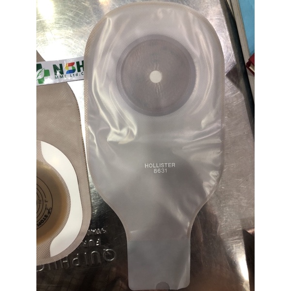 ✅ Túi hậu môn nhân tạo 1 mảnh 8631 HOLLISTER túi chứa phân một mảnh sử dụng khóa kẹp HOLLISTER 64mm 8631 Mỹ