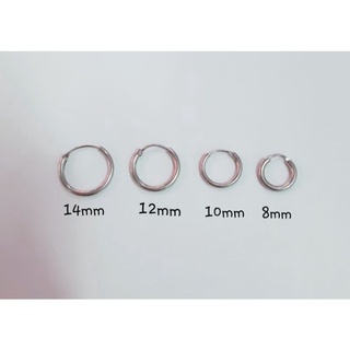 Khuyên tai vòng mảnh các size