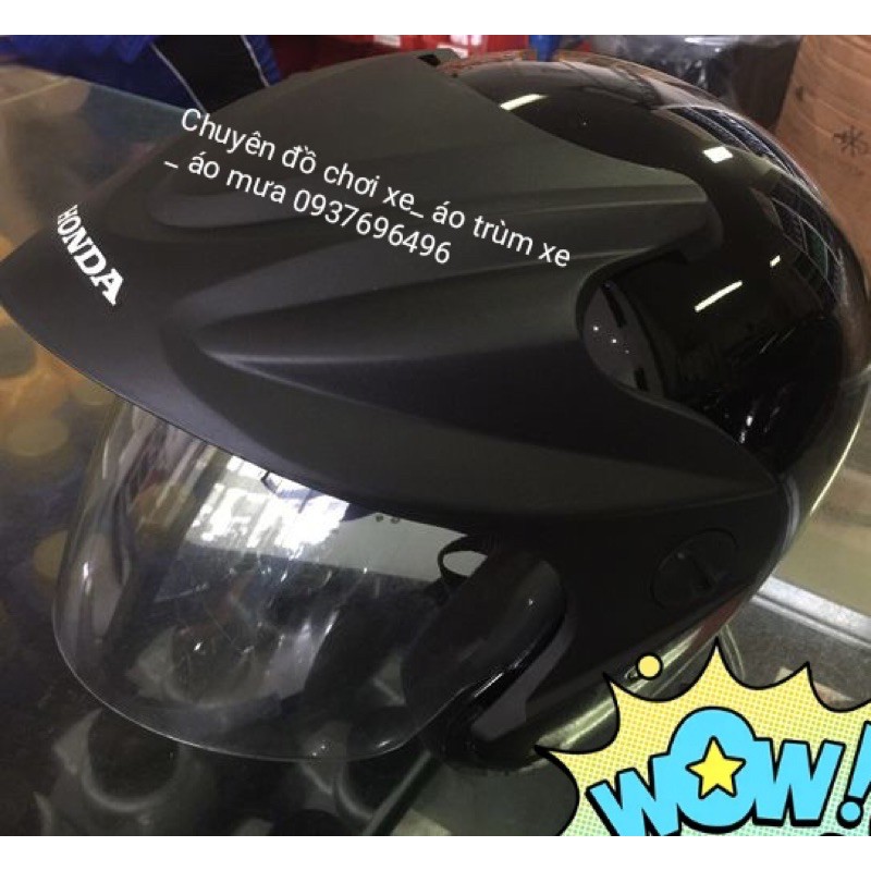 NÓN BẢO HIỂM 3/4 HON.DA CÓ KIẾNG