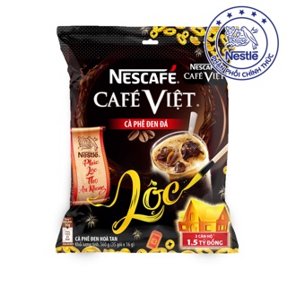 Combo 2 bịch NESCAFÉ Café Việt Cà phê Đen Đá dạng bịch 35 goix16g