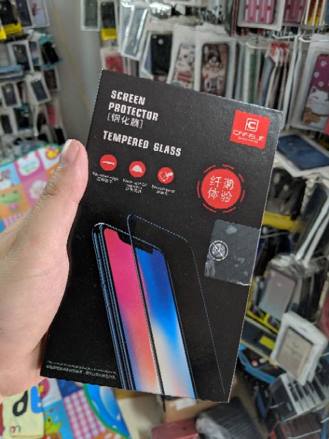 Cường lực Cafele Xịn Cho Redmi Note 7 / Note 7 Pro Phủ Nano Full màn Full keo cao cấp