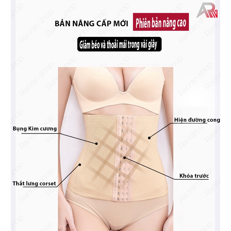Gen nịt bụng latex chính hãng loại 1