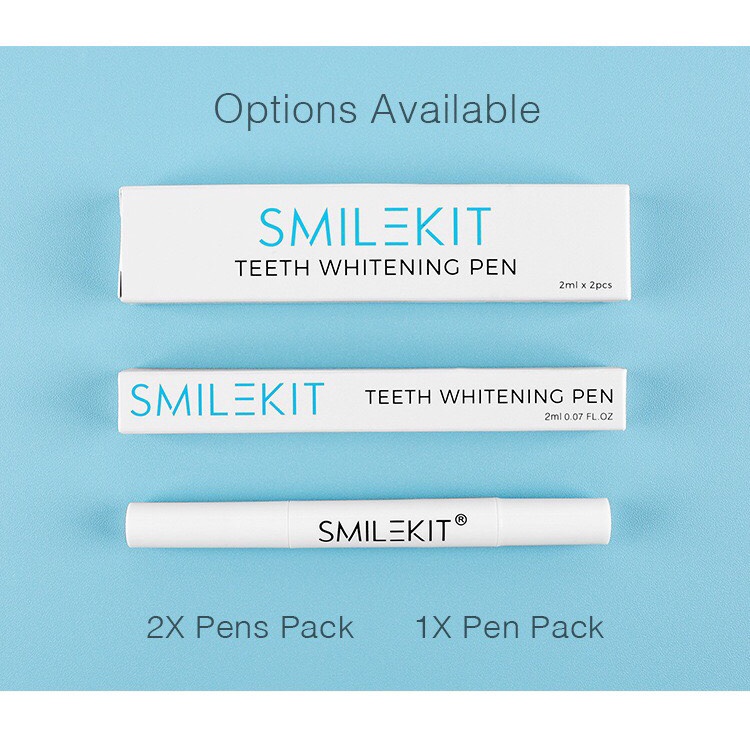 Bút tẩy trắng răng SMILEKIT 2ml dùng nhiều lần