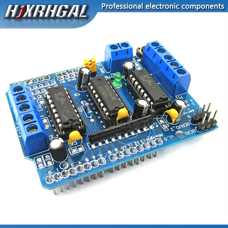 Bảng Mạch Điều Khiển Động Cơ L293D Cho Arduino