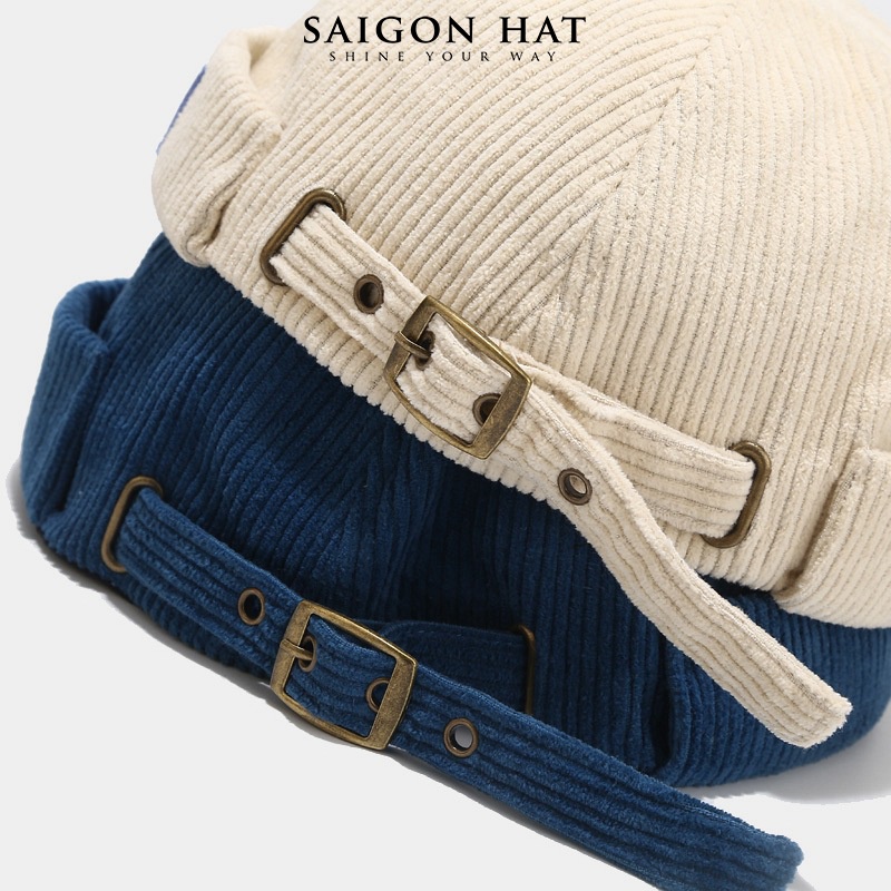 Mũ nón tròn miki hat nam nữ IT GOAL TIME chuẩn form đẹp lưỡi trai không vành phong cách thời trang cá tính năng động