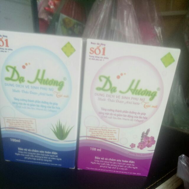 Dung dịch vệ sinh phụ nữ Dạ Hương 100ml