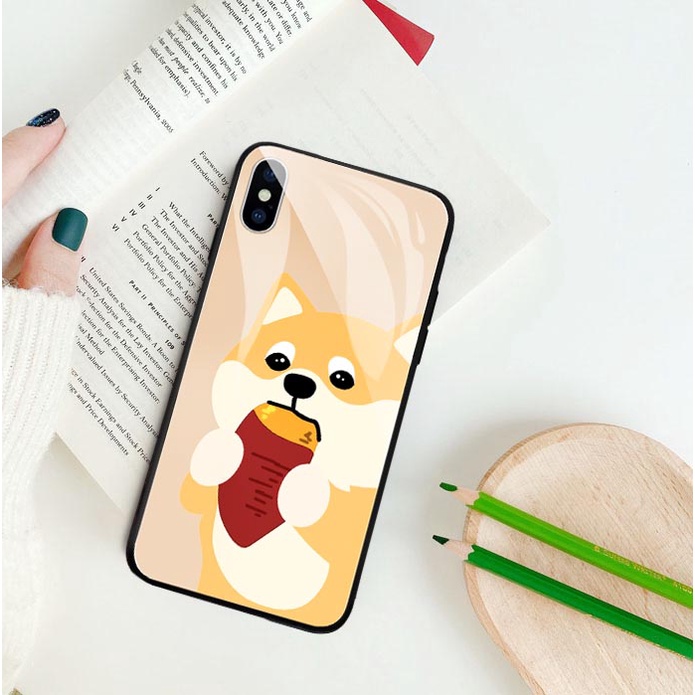 Ốp lưng iphone kính cặp đôi FET ăn sáng case 14plus 14 pro max 13 12 promax 11 mini 6 6s 7 8 plus x xr xs Se