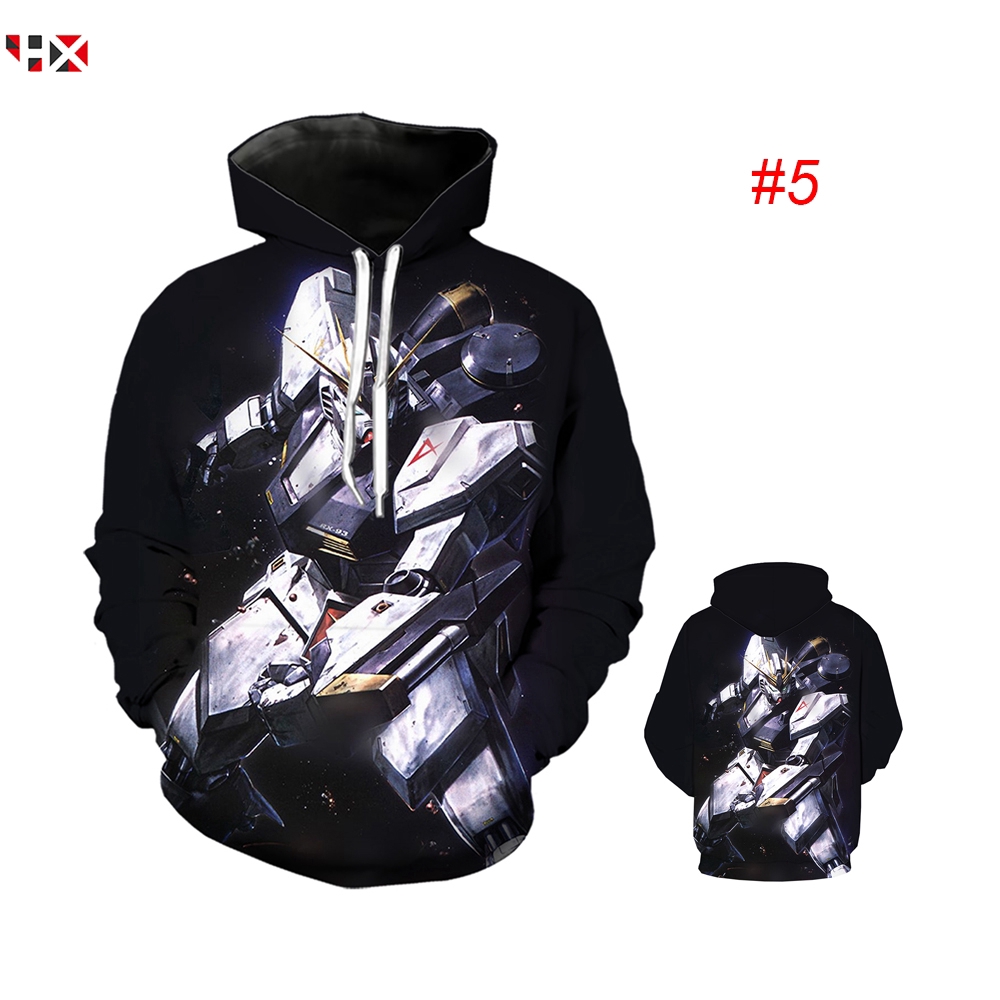 CLOOCL Mobile Suit Gundam Series Battlegear 3D Print Men Hoodies | BigBuy360 - bigbuy360.vn