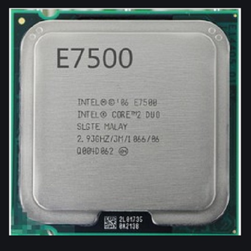 Bộ vi xử lý CORE 2 DOU E7400/7500/E6850/Ê6750 socket 775 dùng cho PC