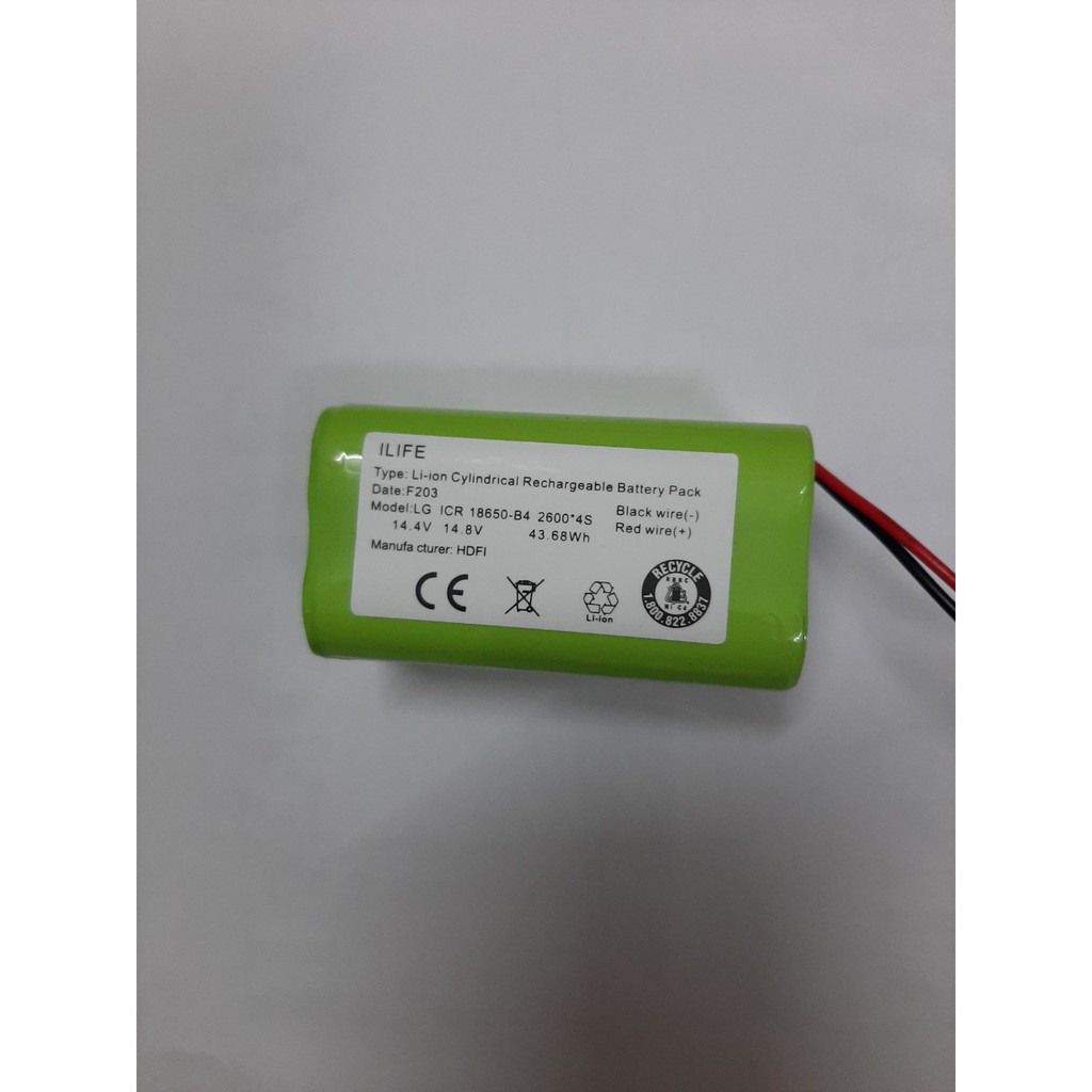 Pin robot hút bụi  Ecovacs Deebot N79/ N79S/ N79SE/ N79W/ N79T mới 100%