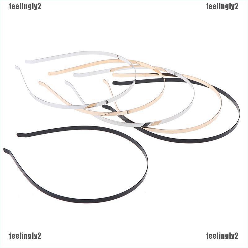 ❤Mặt Trời❤ Bộ 2 Băng Đô Kim Loại 5mm